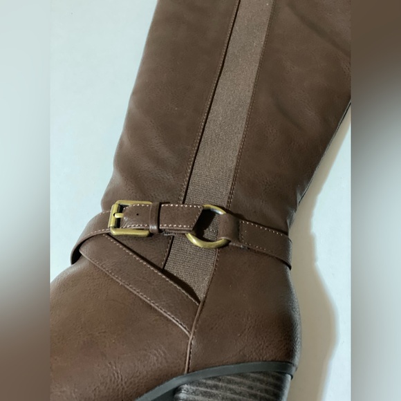 SOUL Naturalizer Timber Dark Brown Synthetic Boots - Picture 4 of 15